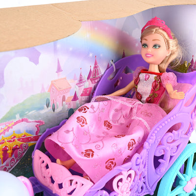 Zuru Sparkle Girlz Princess Doll Carriage Toy