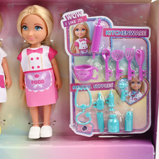 Adorable Doll Doctor role Pretend Play Set