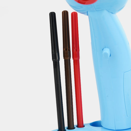 Airplane Learning Drawing Projection Toy