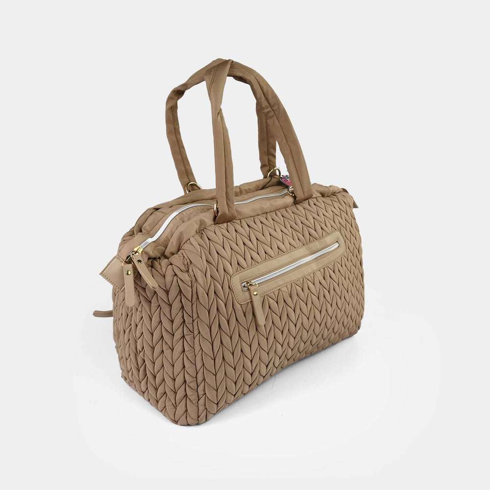 Large Capacity Braided Mother Bag