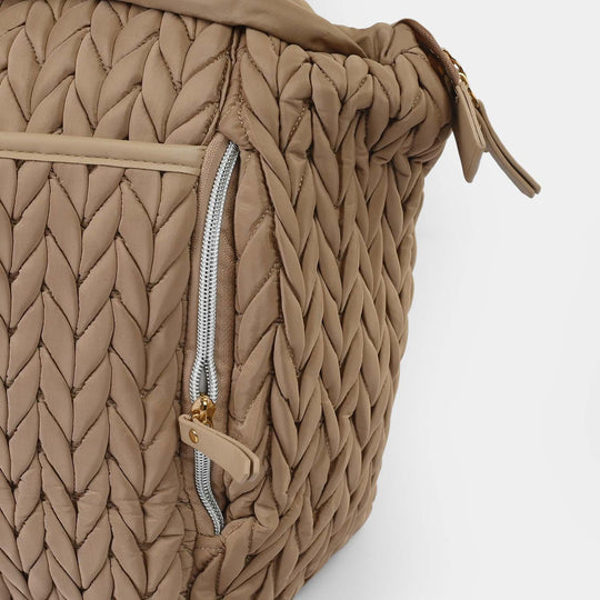 Large Capacity Braided Mother Bag
