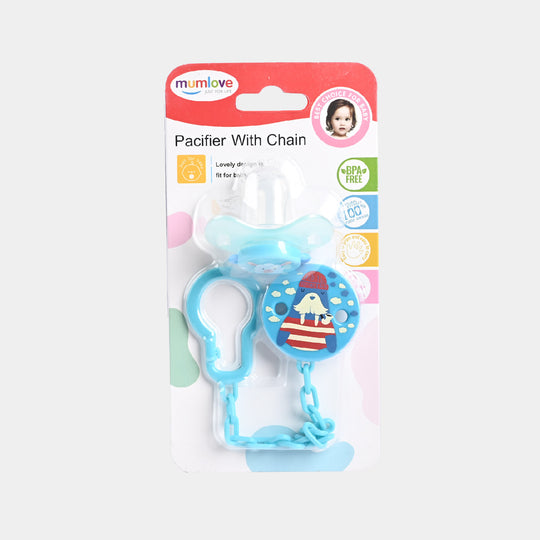 Pacifier With Chain Flower | 3M+