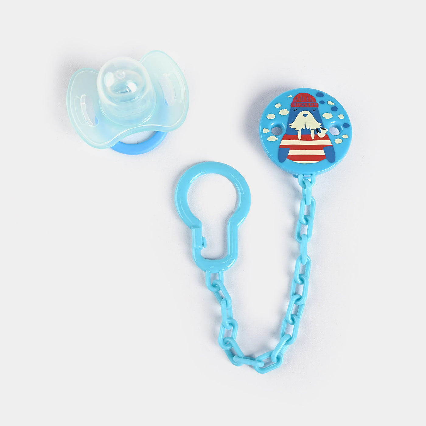 Pacifier With Chain Flower | 3M+