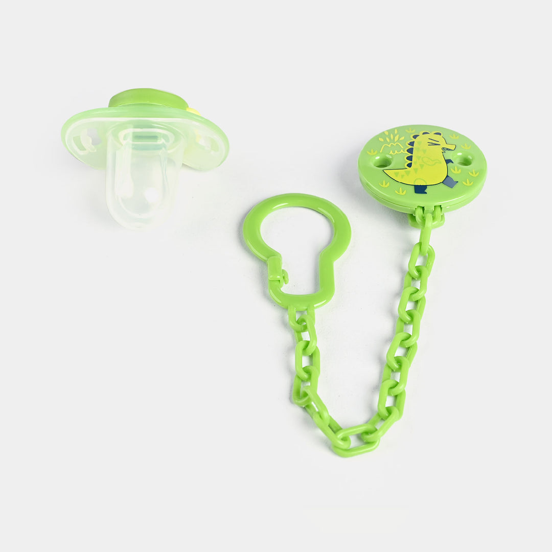 Pacifier With Chain Flower | 3M+