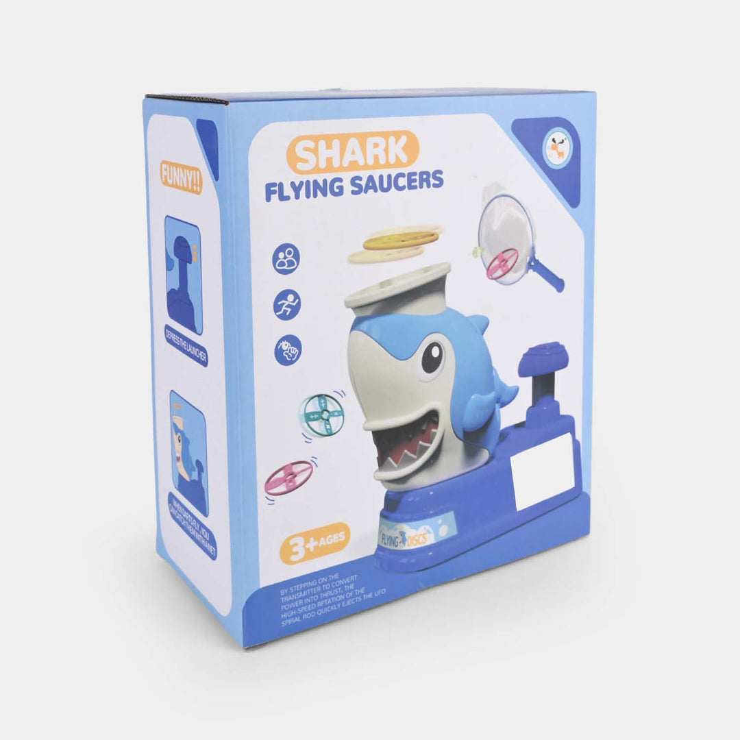 Flying Saucers Step-on Disc Launcher for Kids