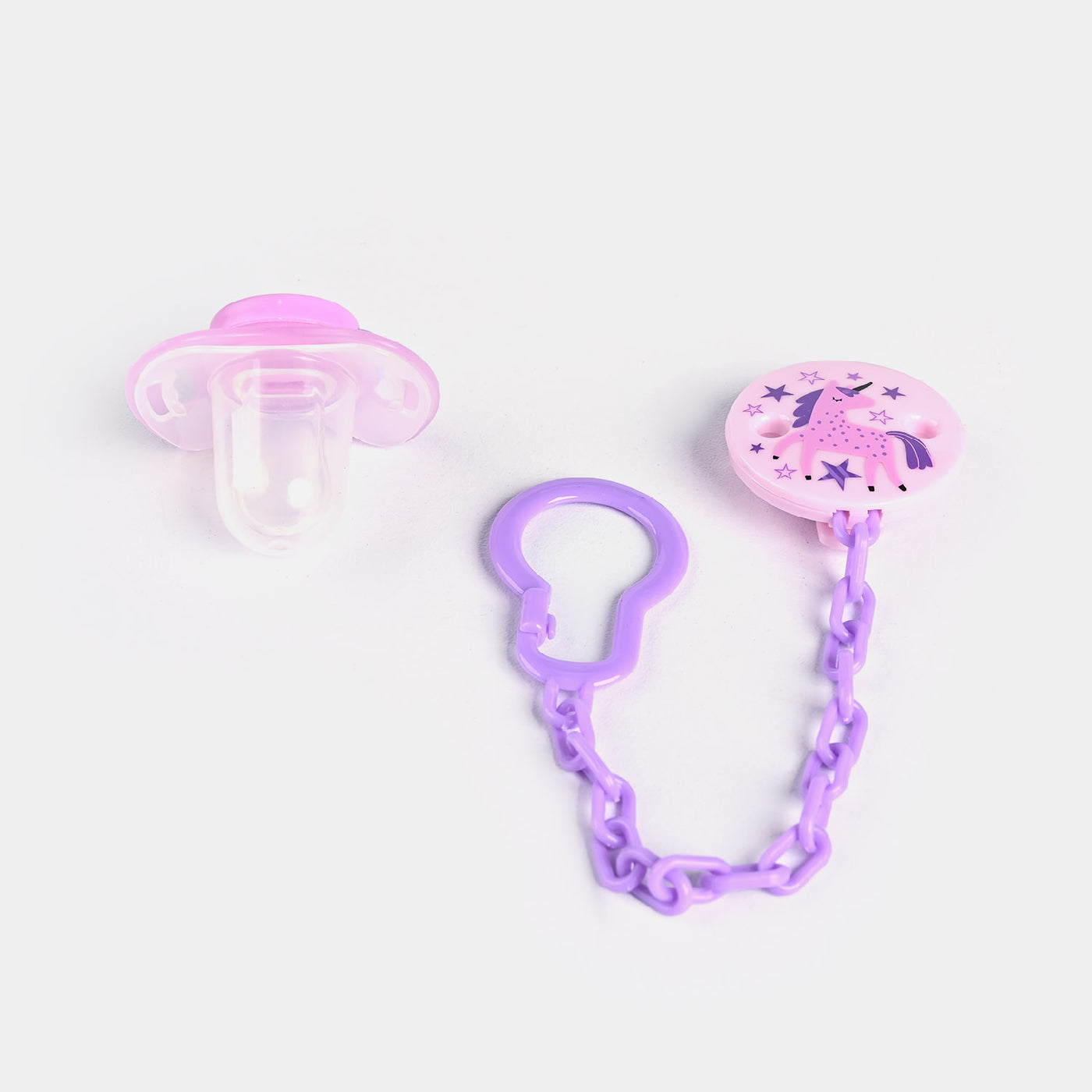 Pacifier With Chain Flower | 3M+