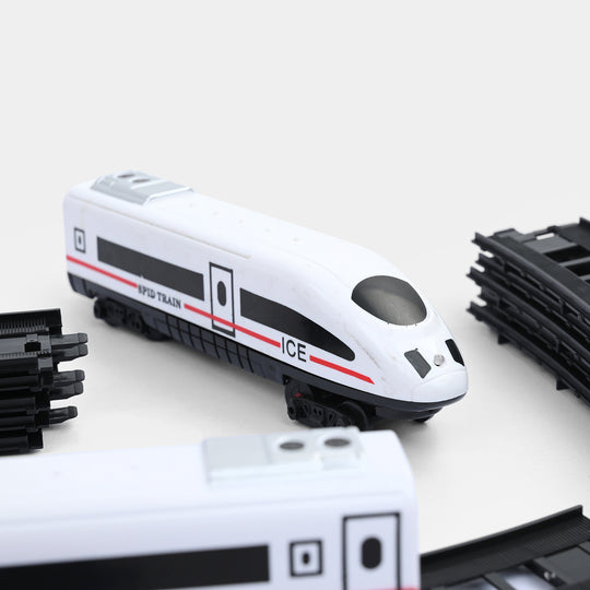 Kids Battery-Operated Bullet Train Model