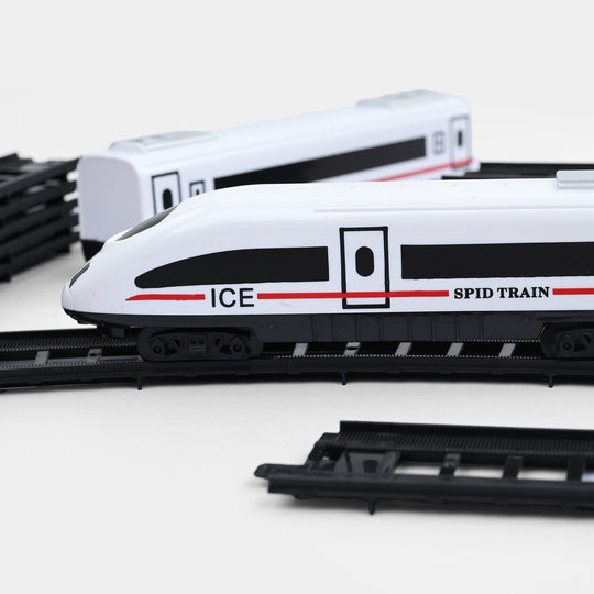 Kids Battery-Operated Bullet Train Model