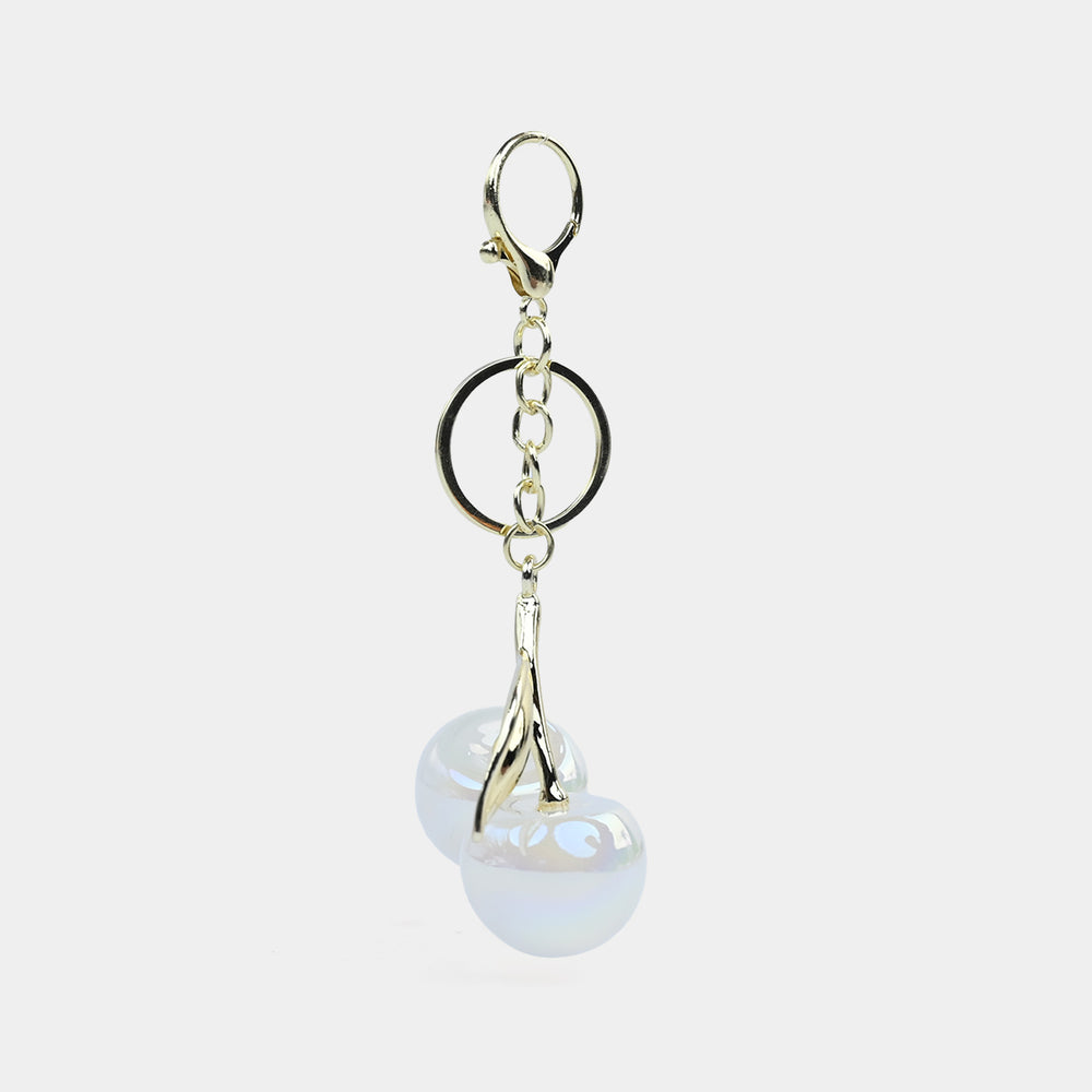 Fancy Decorative Keychain Double Cherry