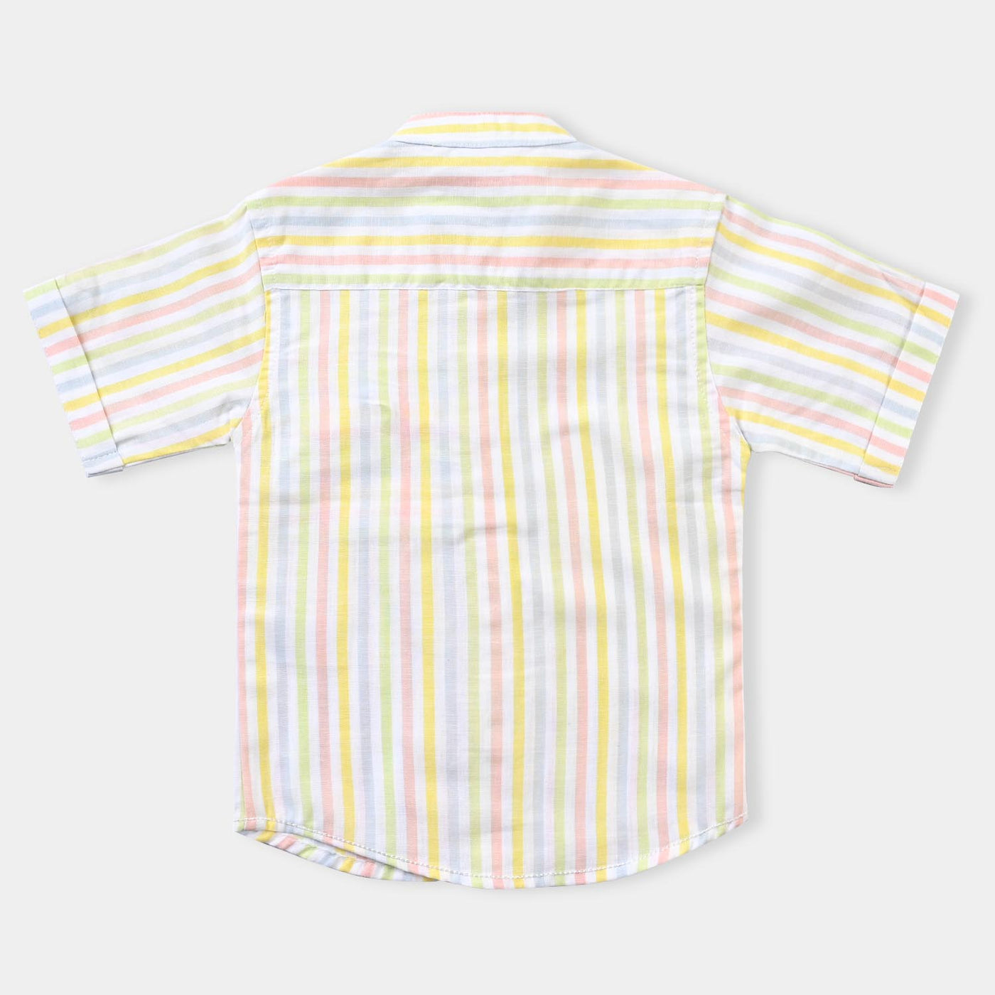 Infant Boys Yarn Dyed Basic Casual Shirt-C.Stripe