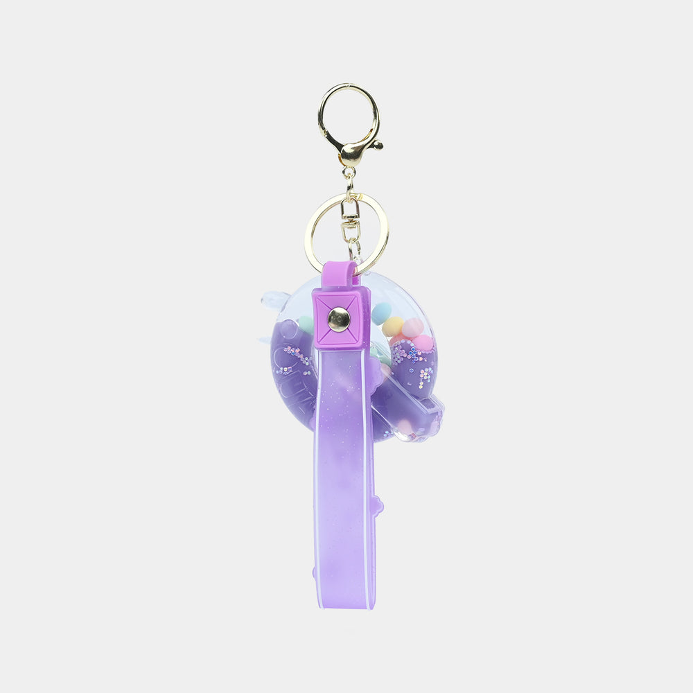 Letter Keychain with Silicone Strap