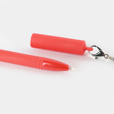 Elegant Design Ball Pen With Keychain For Kids