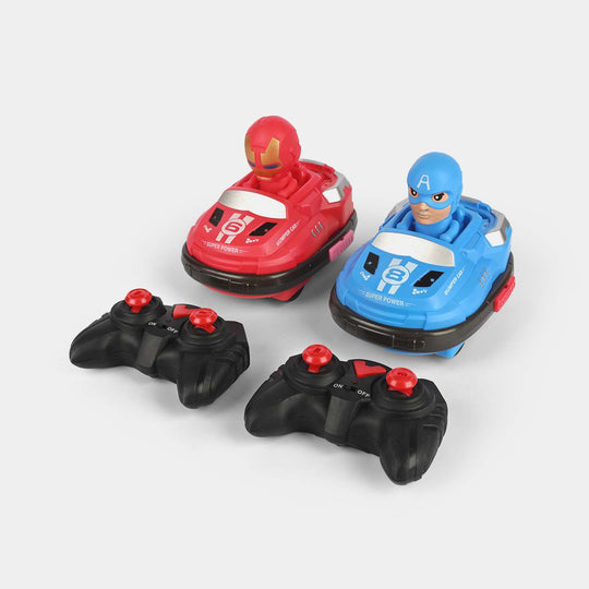 Remote Control Bumper Spray Cars with Light & Sound