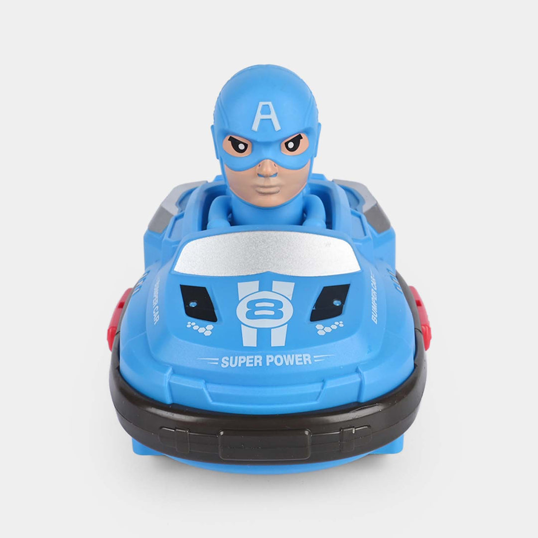 Remote Control Bumper Spray Cars with Light & Sound