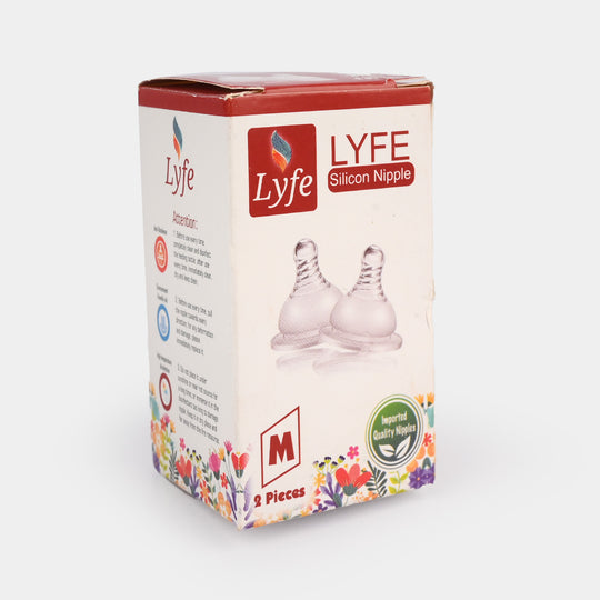 Silicone Nipple Teats 2Pcs