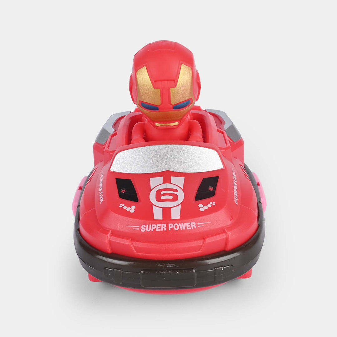 Remote Control Bumper Spray Cars with Light & Sound