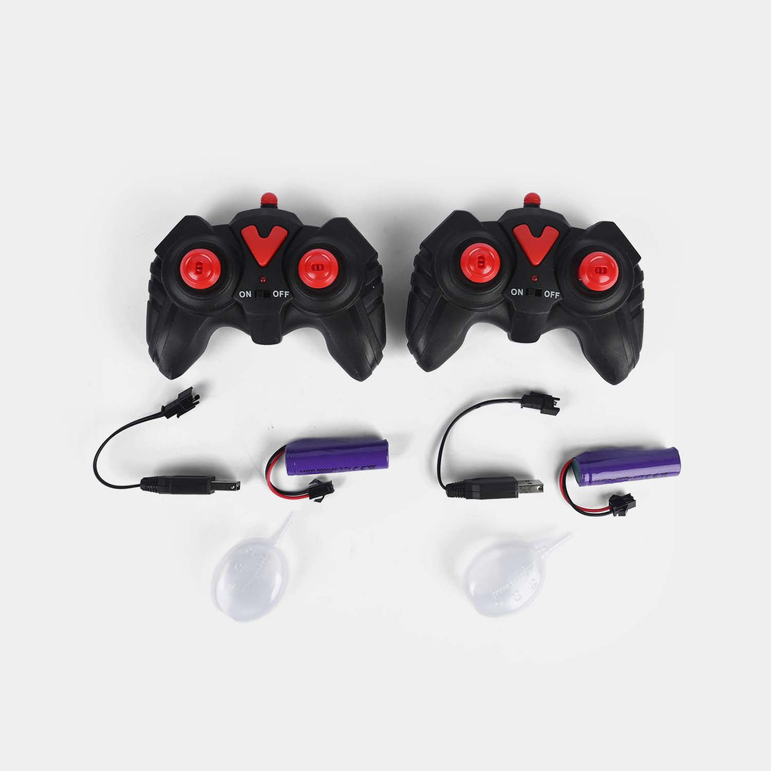 Remote Control Bumper Spray Cars with Light & Sound