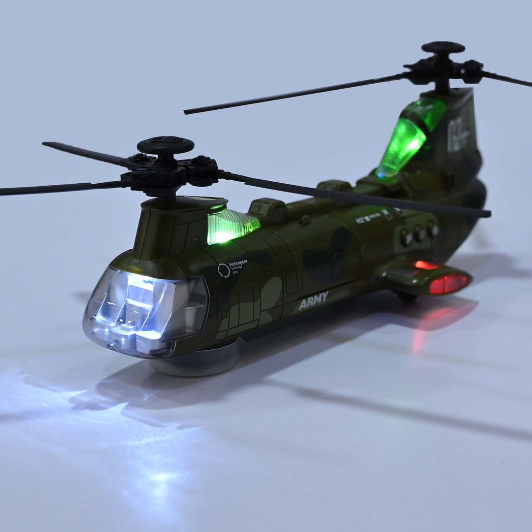 Army Helicopter Toy – Military Style Play Vehicle for Kids
