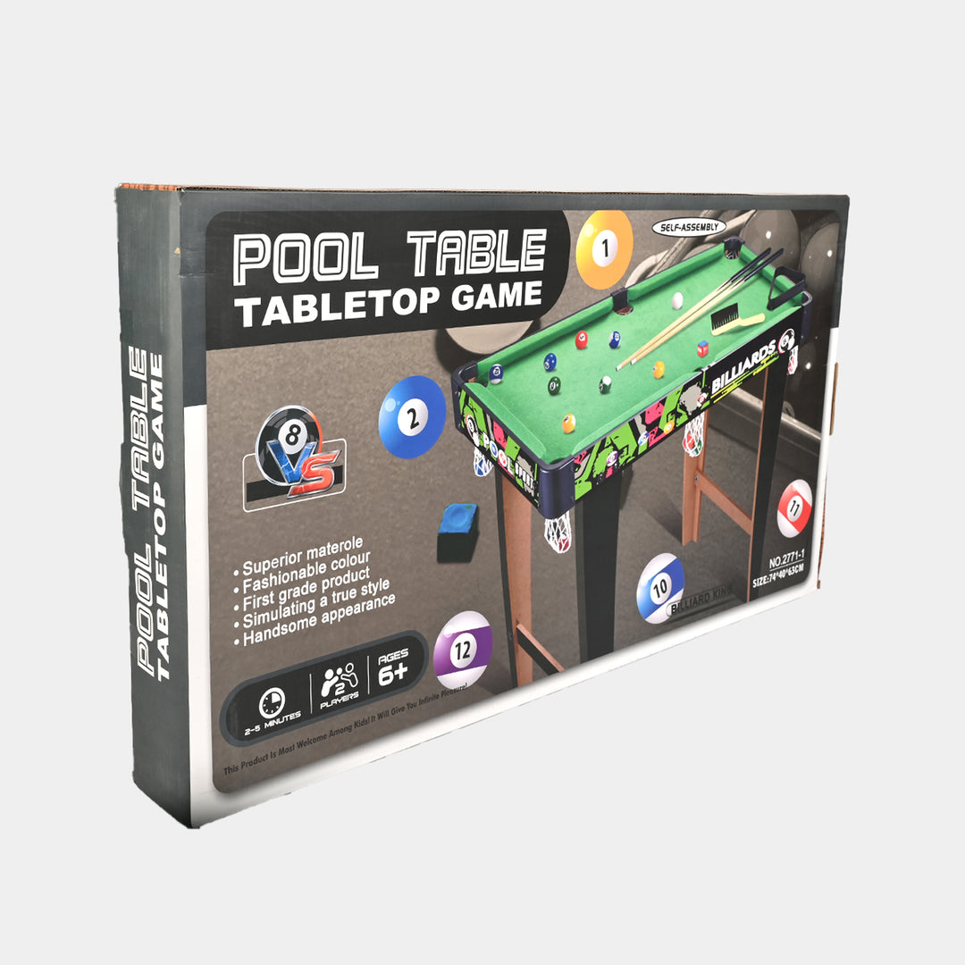 Table Tabletop Pool Game/Snooker