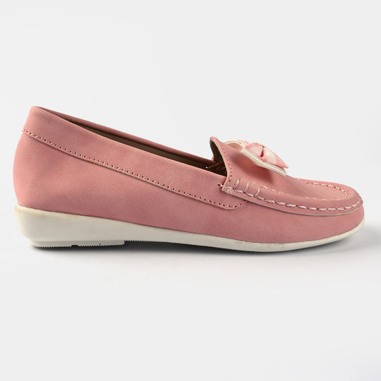 Girls Loafer JV-01-Pink