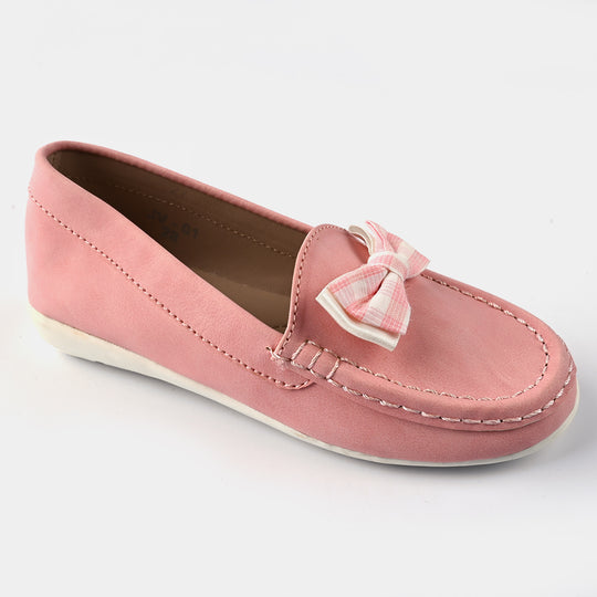 Girls Loafer JV-01-Pink