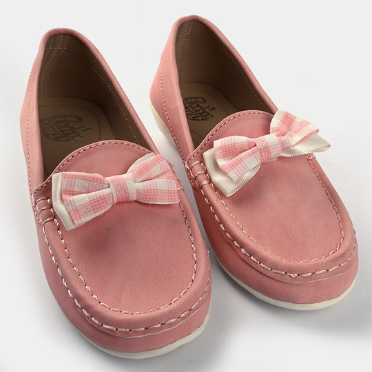 Girls Loafer JV-01-Pink