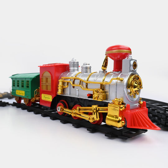 Electric Classic Train Set with Light & Sound