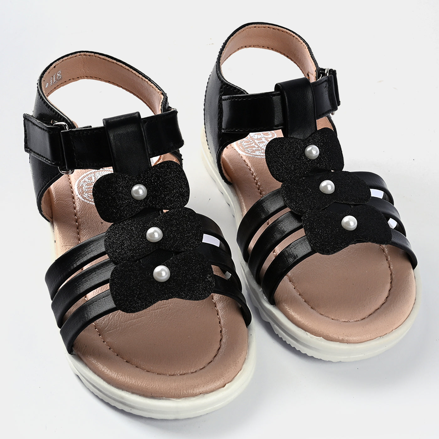 Girls Sandal 40-118-BLACK