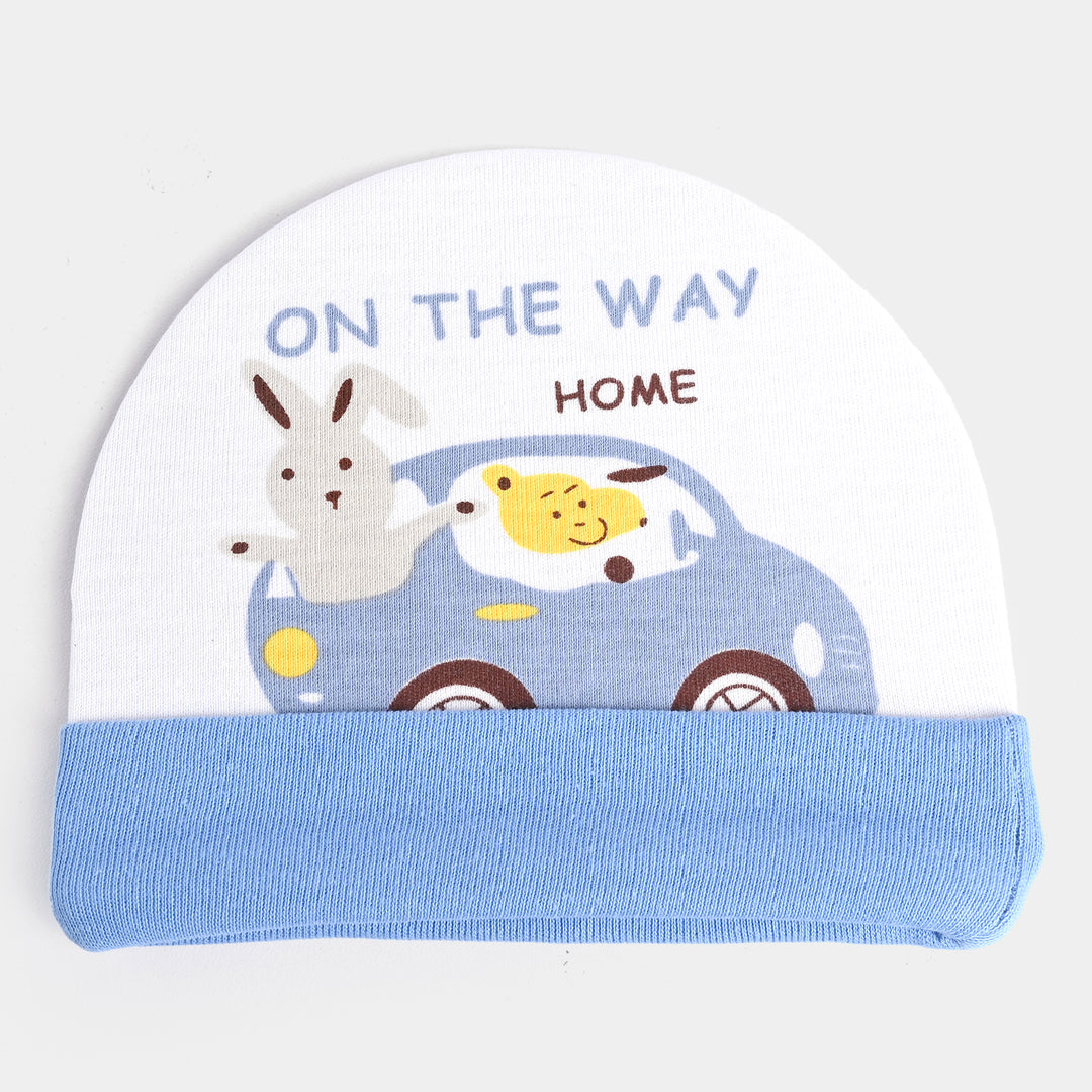 Baby Printed Cap/Hat On The Way Home | 6m+