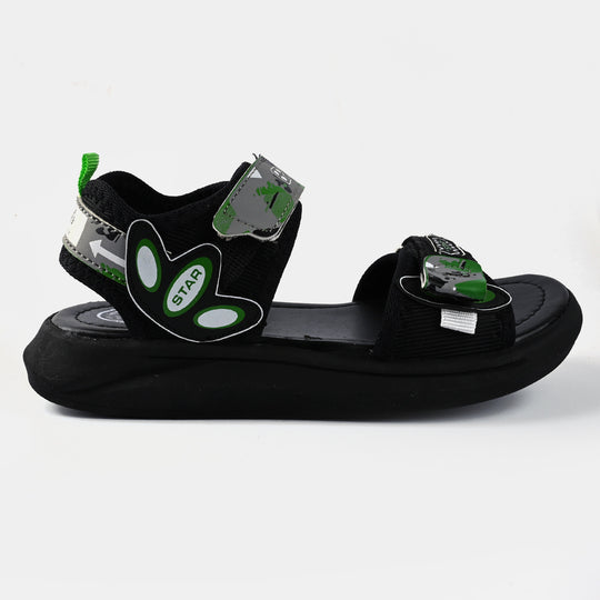 Boys Sandal 2556-10A-BLACK