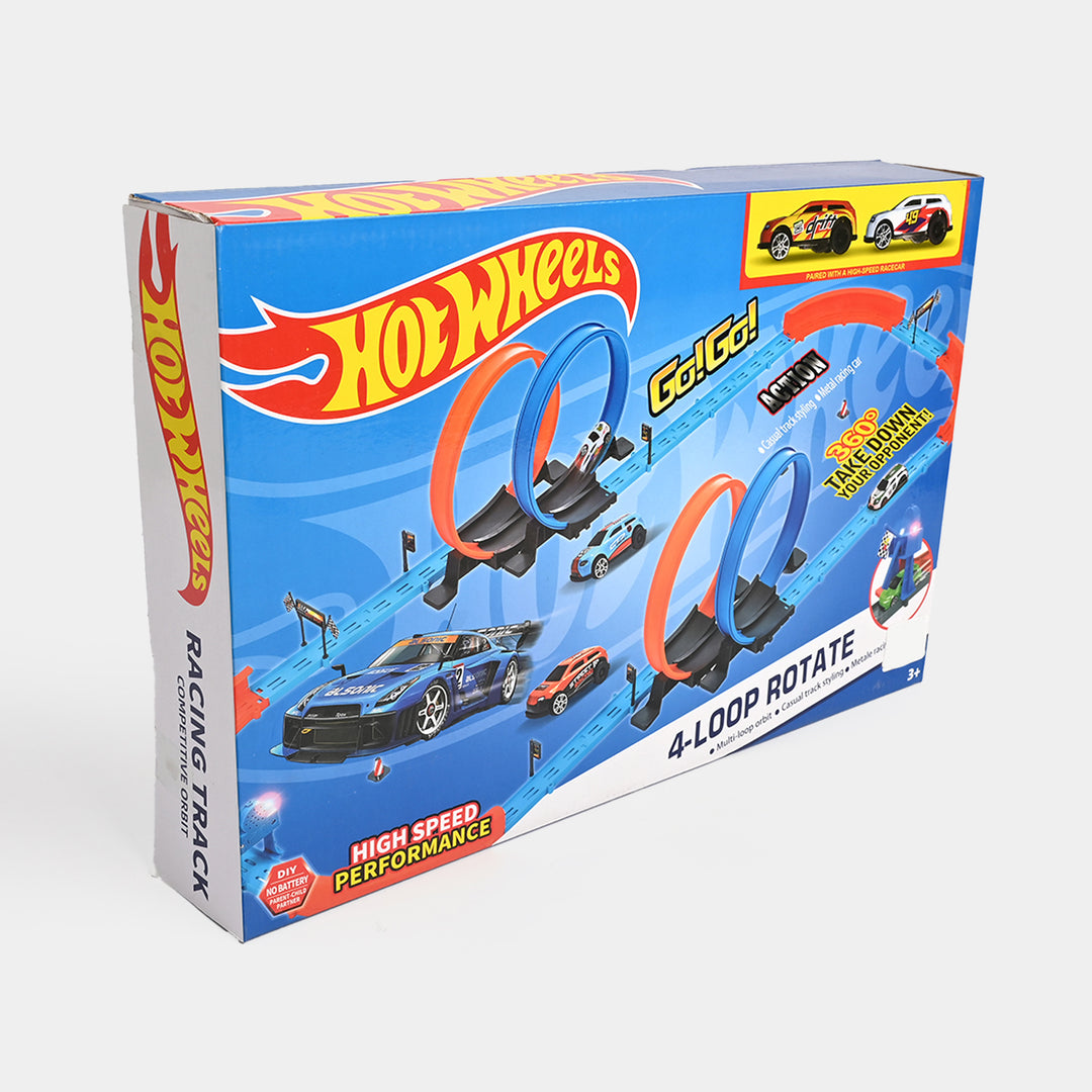 Racing Track High Speed Pullback Cars | 48Pcs