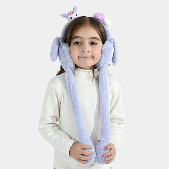 Interactive Moving Ear Plush Winter Earmuffs