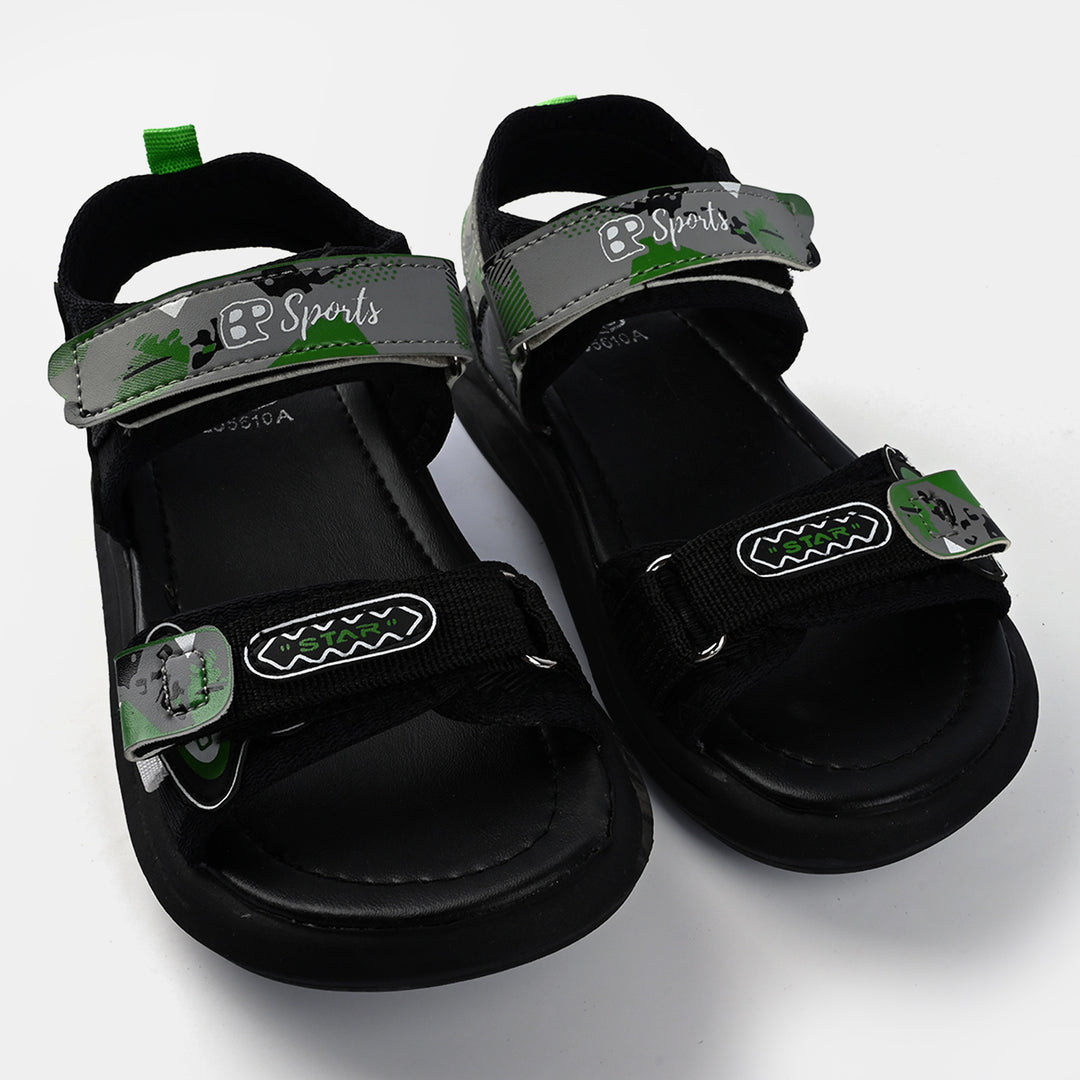 Boys Sandal 2556-10A-BLACK