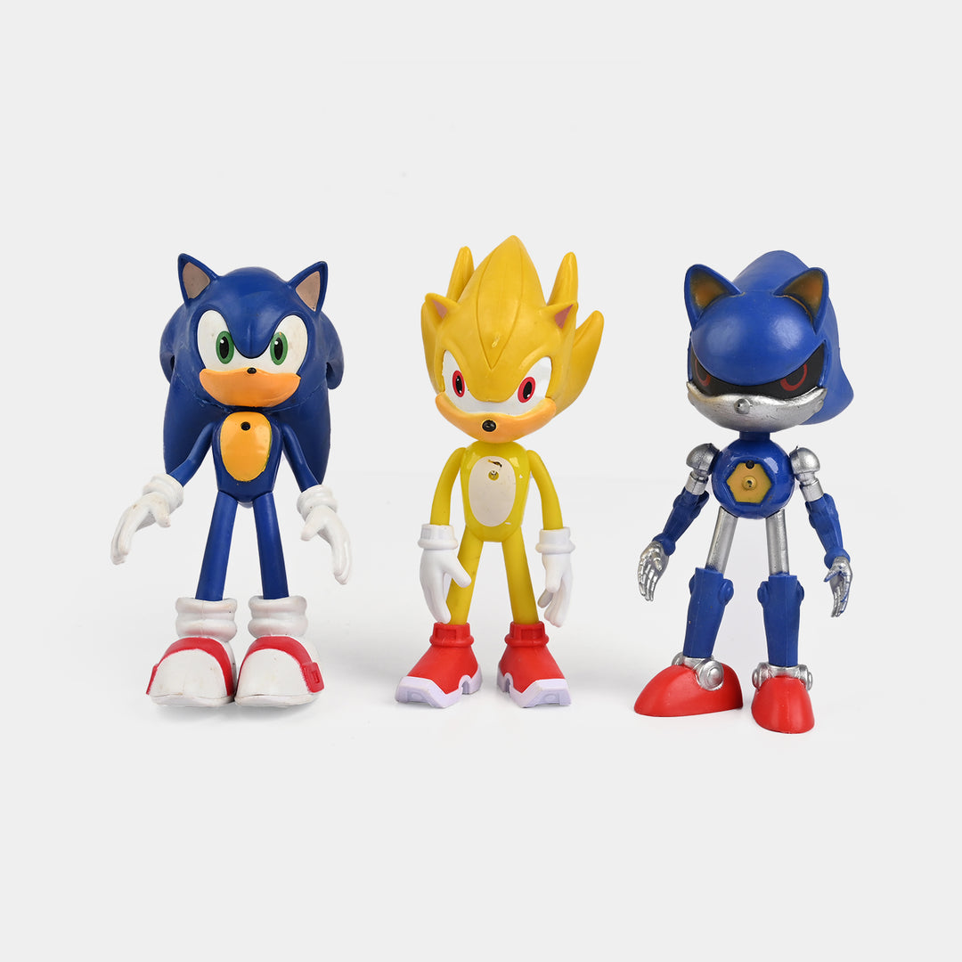 Hedgehog Action Figures Set For Kids