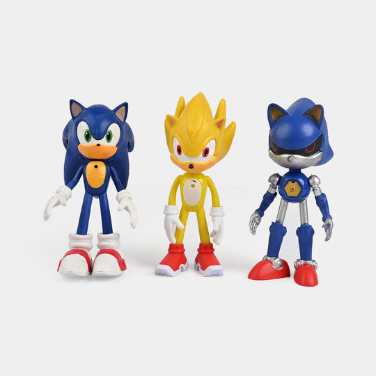 Hedgehog Action Figures Set For Kids