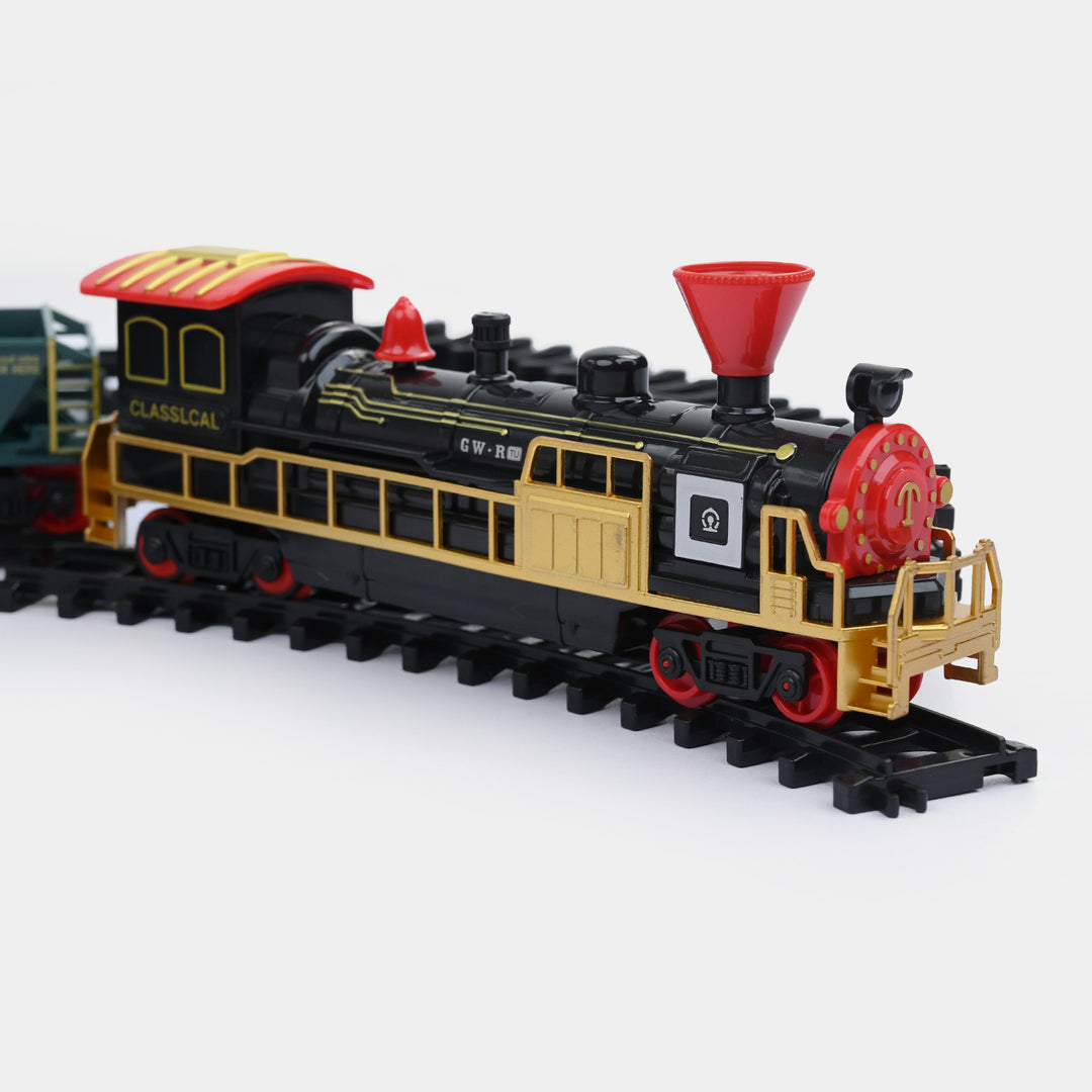 Children's Classic Train and Tracks Play Set