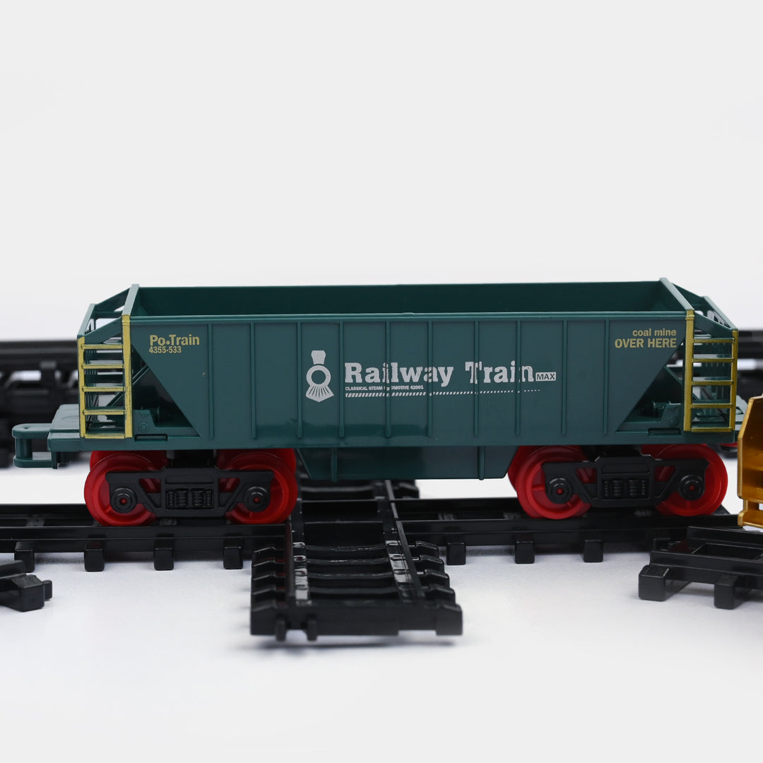 Children's Classic Train and Tracks Play Set