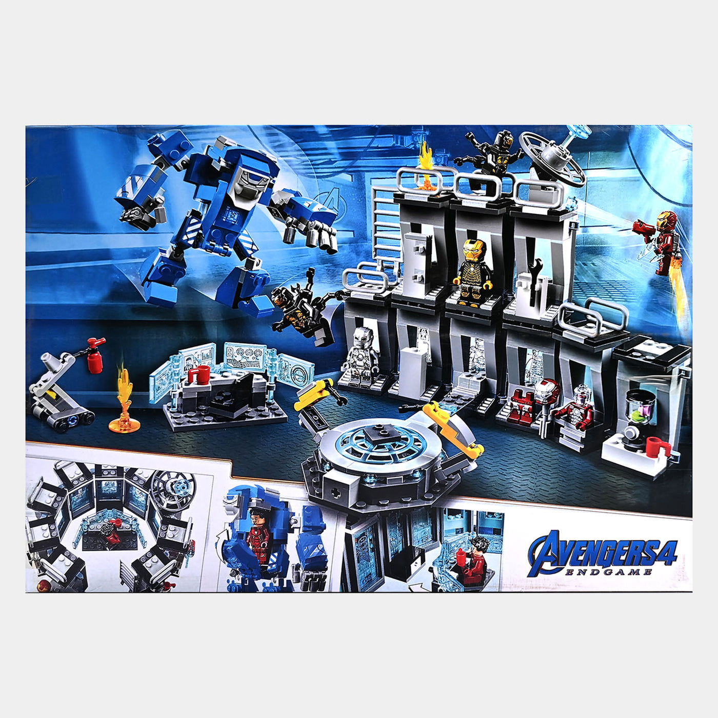 Lego Action Heroes Blocks | 608pcs| 4017