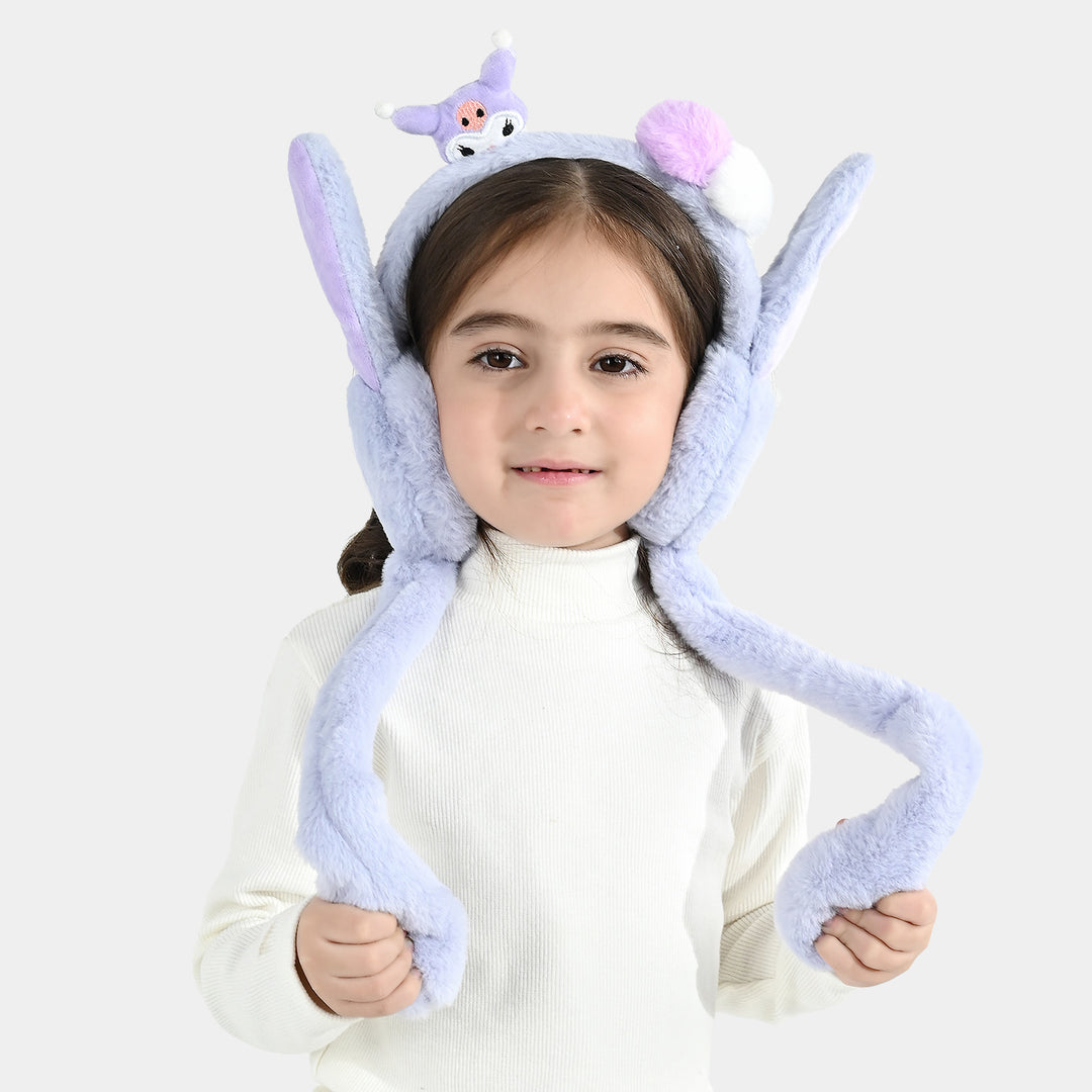 Interactive Moving Ear Plush Winter Earmuffs