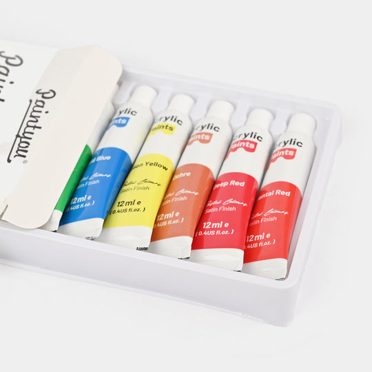 Acrylic Paints – Pastel Colours 8Pcs