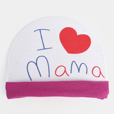 Baby Cap/Hat I Love Mama| 0M+