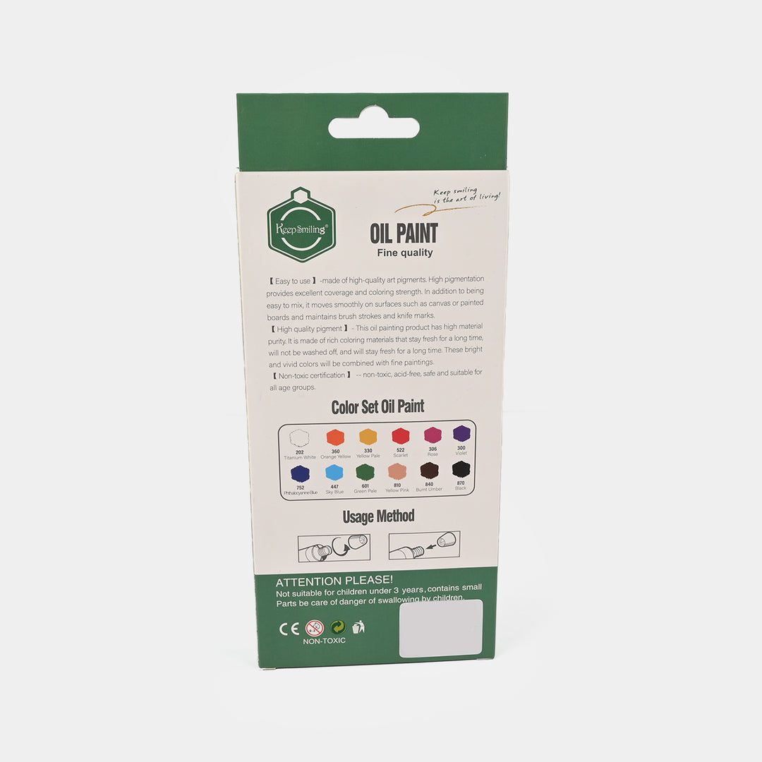 Panting Oil Colors Tube | 12Ml