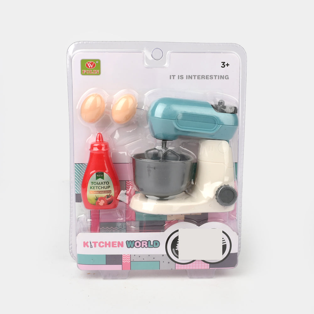 Kitchen World Toy Mixer Set For Kids
