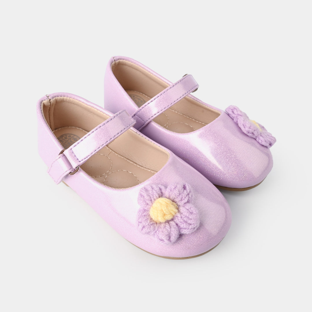 Girls Pumps 11-53-Purple