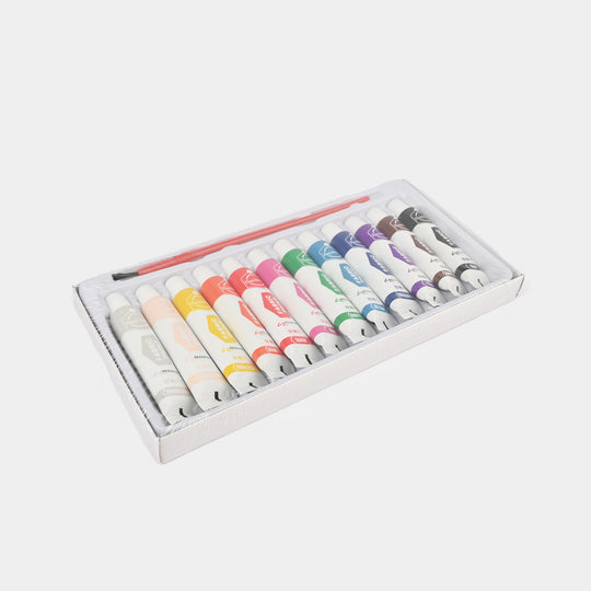 Fabric Paints - Pack Of 12