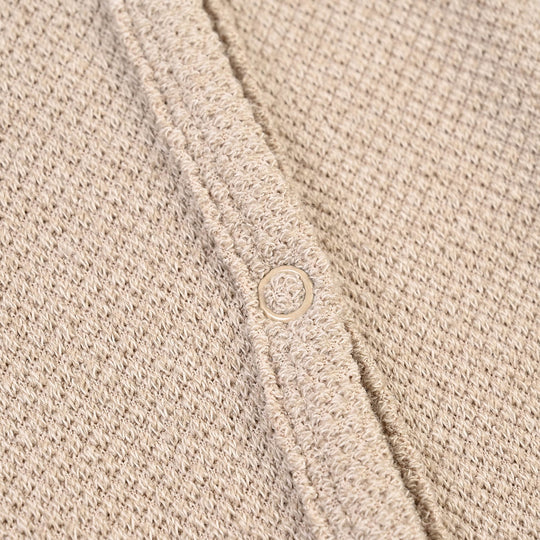 Infant Girls Sherpa Romper Cozy Peanut-BROWN