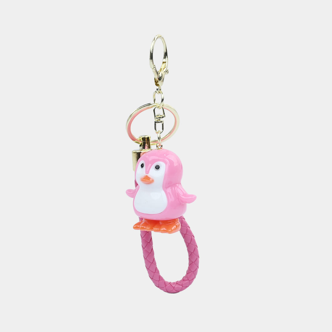Fancy Decorative Penguin Keychain