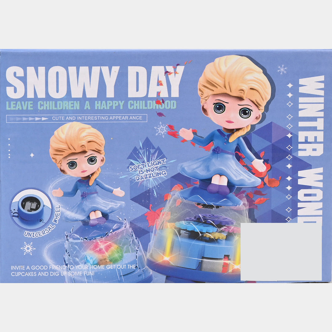 Rotating Princess Toy Doll – Lights, Music