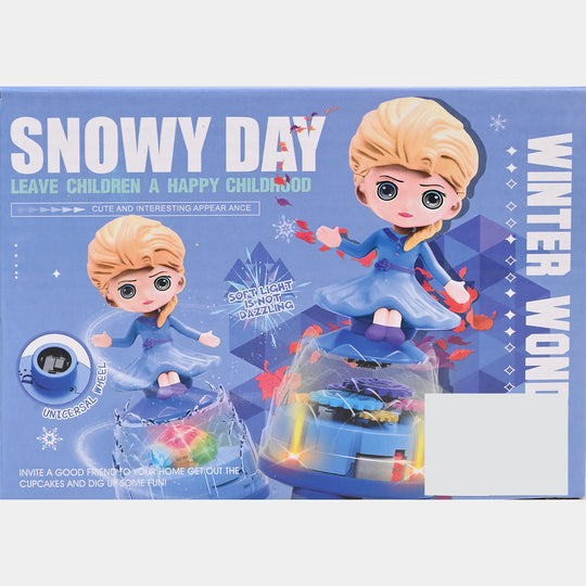 Rotating Princess Toy Doll – Lights, Music