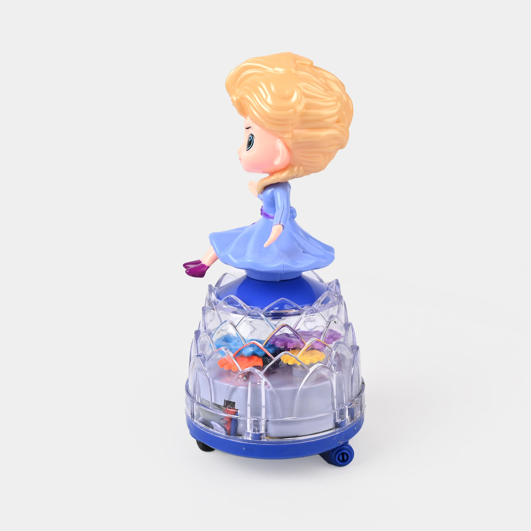 Rotating Princess Toy Doll – Lights, Music